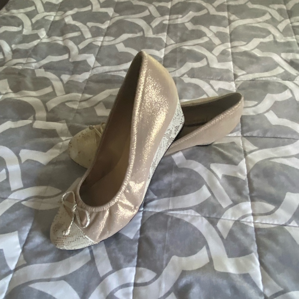 Elegant Cream Ballet Flats
